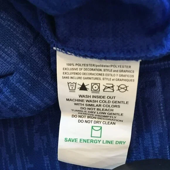 VF Imagewear Hooded Sweatshirt Pullover Running Women's Size Small in Royal Blue - Picture 9 of 9